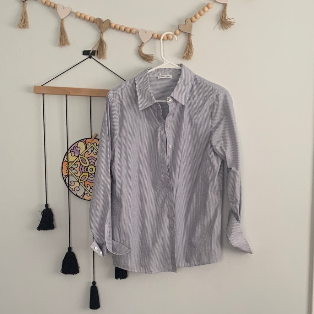 Calvin Klein Collection Sky Blue Shirt